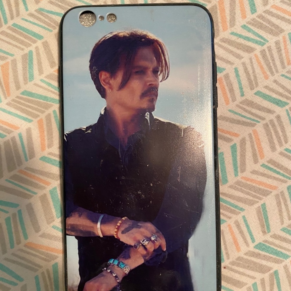 Johnny Depp iPhone 6 Plus phone case